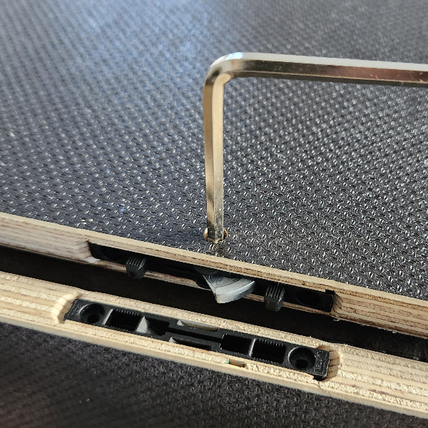 Présentation du mode de montage du verrou clamex