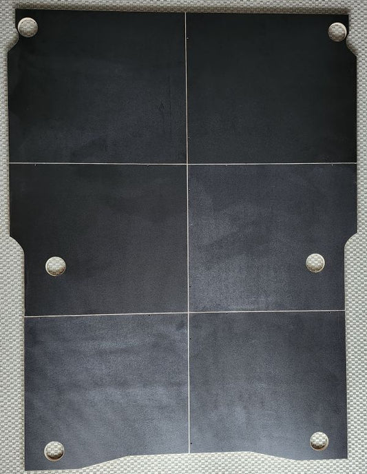 Un plancher antidérapant pour la cabine de chargement d'un véhicule utilitaire